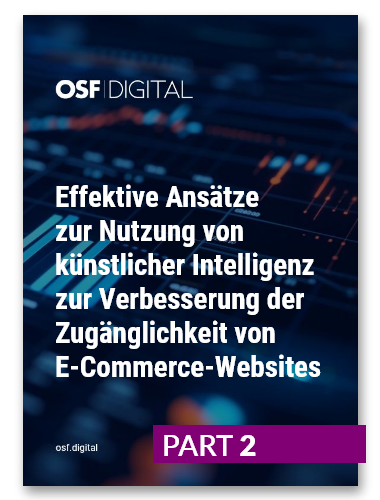 Erschließe die Zukunft der Barrierefreiheit im E-Commerce mit KI: Von den Grundsätzen zur Praxis